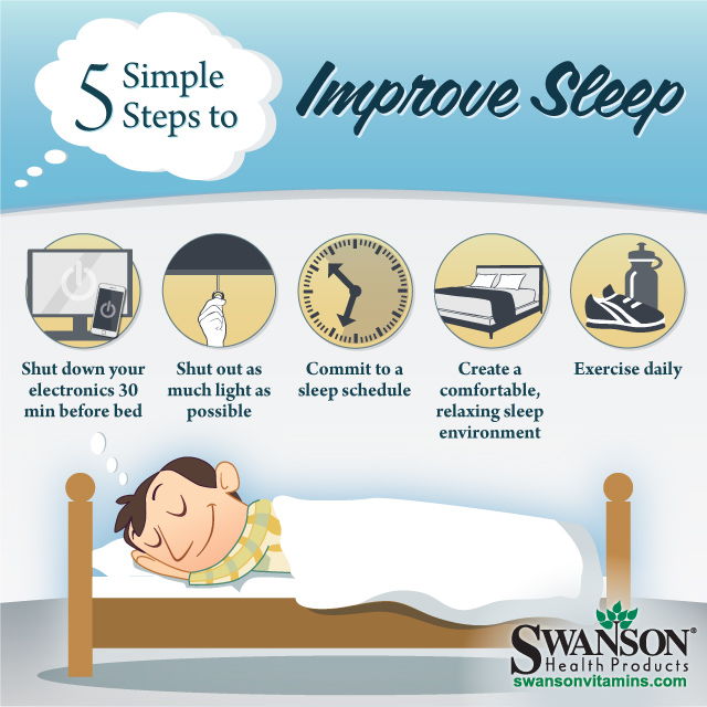 5 steps to improve sleep